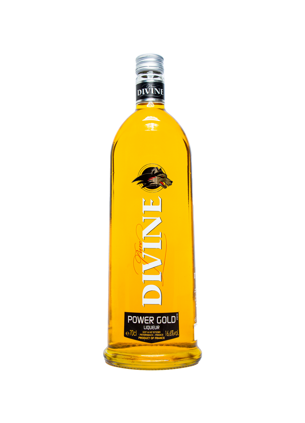 DIVINE Power Gold Liqueur de Vodka Energie 70cL