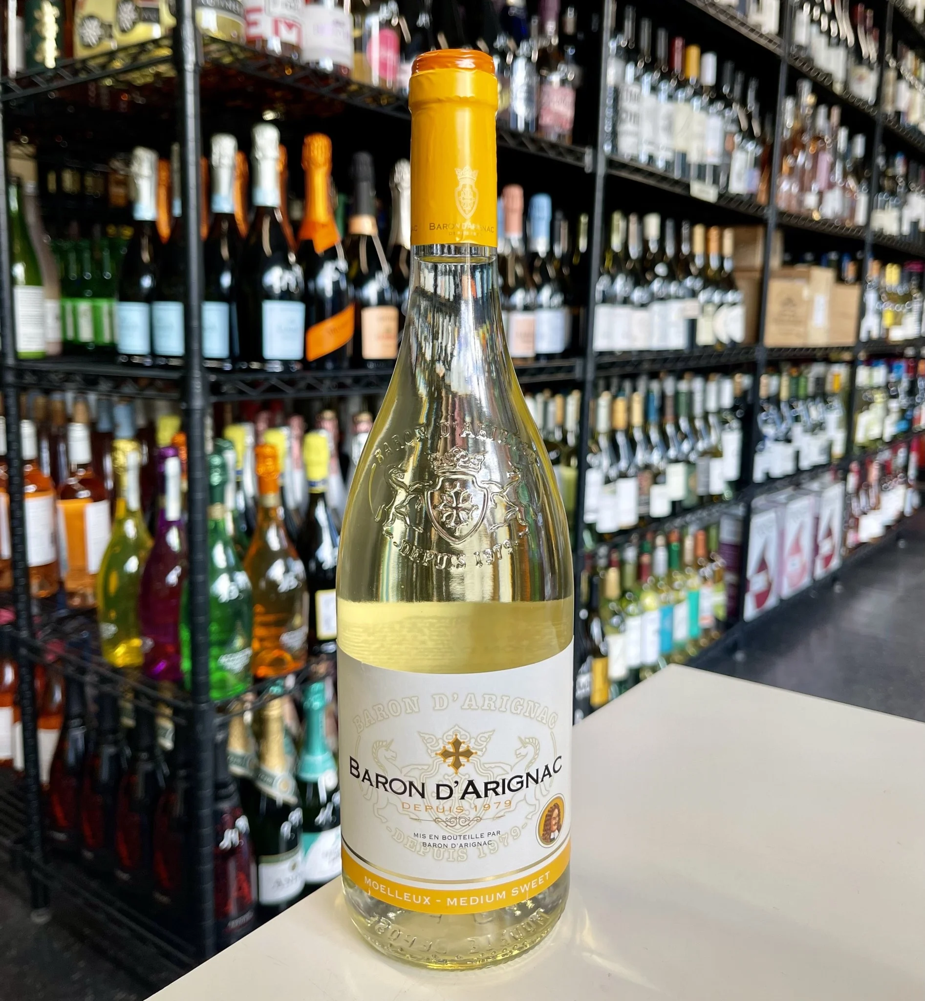 BARON D'ARIGNAC Blanc moelleux 75cL